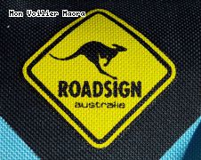 Roadsign autralia, la panneau au kangourou